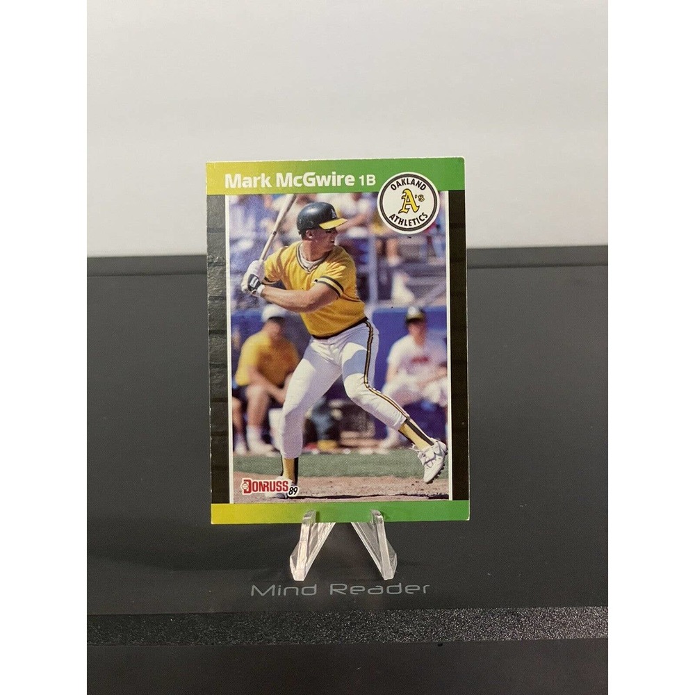 1989 Donruss #95 Mark McGwire Oakland Athletics A's Error Card